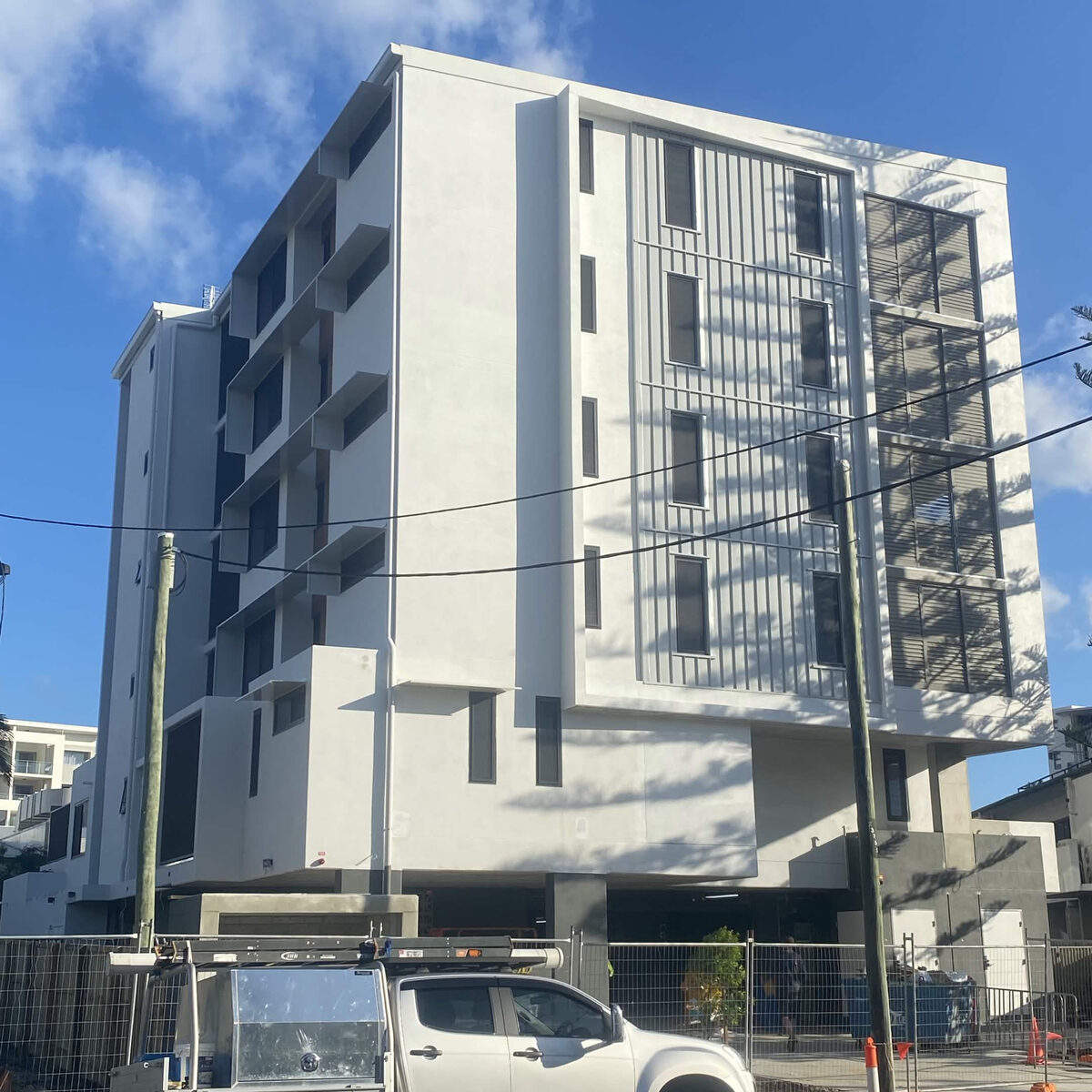 Multi-storey unit development